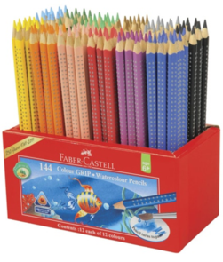 Faber-Castell Classic Watercolour Pencils Caddie 144