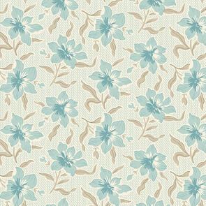 Laundry Basket Quilts Sewing Bird | Lilly - Water