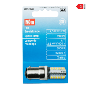 Prym LED Machine Bulb - Push In Medium