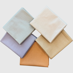 Tilda Poppy Seed Fat Quarter 5pcs  bundle - Cool