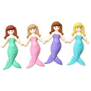 Dress It Up Embellishments - Mermaid Friends