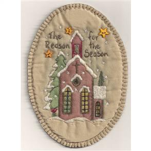 Chickadee Hollow Christmas Keepsake Ornament - The Reason For The Season