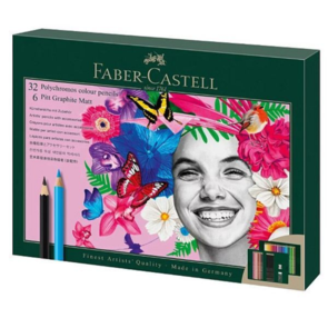 Faber-Castell Polychromos & Pitt Graphite Matt set - Medium