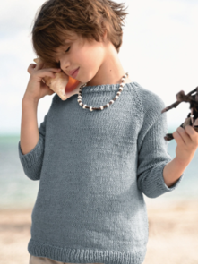 Sandnes Garn Knitting Pattern - Raglan Sweater