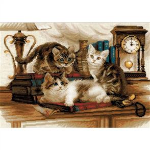 Riolis Furry Friends - Counted Cross Stitch Kit
