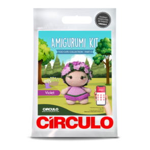 Circulo Amigurumi Kit (Too Cute 2) Violet
