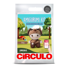 Circulo Amigurumi Kit (Too Cute 2) Dog