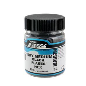 Matisse Dry Med Black Flakes