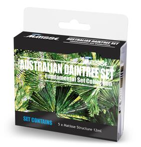 Matisse Structure Aust. Daintree Fundamental Mini Set 5X12ml