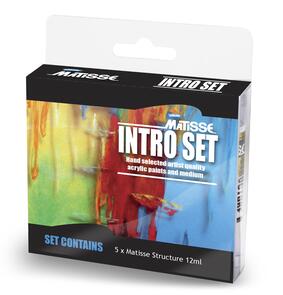 Matisse Structure Intro Mini Set 5X12ml