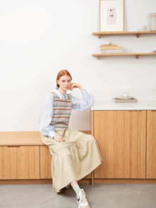 Sandnes Garn Knitting Pattern - Fair Isle Slipover