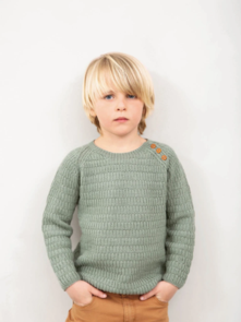Sandnes Garn Knitting Pattern - August Salior Sweater