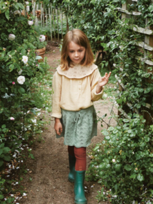 Sandnes Garn Knitting Pattern - Snowbell Skirt