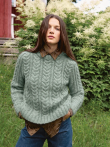 Sandnes Garn Knitting Pattern - Alba Sweater