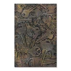Sizzix 3-D Textured Impressions Embossing Folder Keys