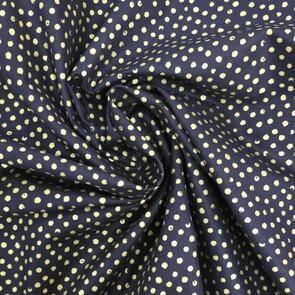 Dear Stella Gold Metallic Dot on Black