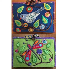 Wendy Williams Pattern - Woolly Zip It Bag