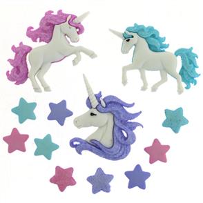 Dress It Up Embellishments - Magical Unicorns
