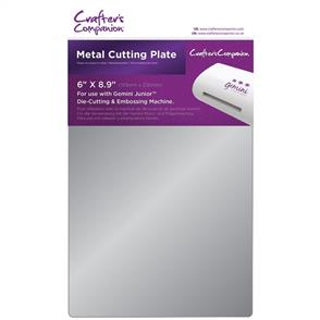 Crafters Companion Gemini Junior Metal Cutting Plate 6"X9"
