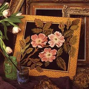 Beth Russell Jackfield Rose - Tapestry Kit