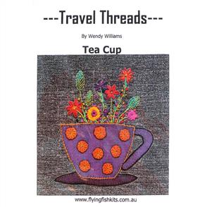 Wendy Williams Travel Threads Pattern - Tea Cup