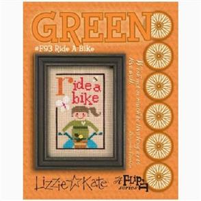 Lizzie Kate Cross Stitch Chart - Ride a Bike