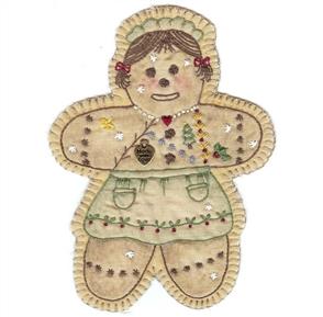 Chickadee Hollow Vintage Ornament  #16 - Gingerbread Girl