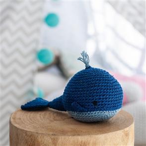 Hoooked Amigurumi Kit : Whale Pepper - Ultramarine