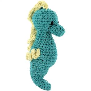 Hoooked Amigurumi Kit : Seahorse Bubbles - Lagoon