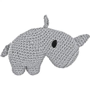 Hoooked Amigurumi Kit : Rhino Dex - Grey