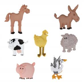 Dress It Up Buttons - Funny Farm