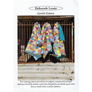 Deborah Louie Covid Clams - Quilting Pattern