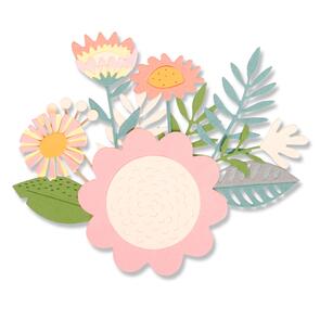 Sizzix Thinlits Die Set 15PK - Floral Tropics