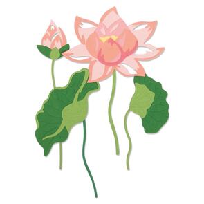 Sizzix Thinlits Die Set 16PK - Layered Water Flower