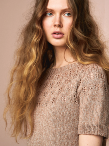 Sandnes Garn Knitting Pattern - Snowbell Top