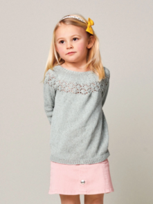 Sandnes Garn Knitting Pattern- Peony Sweater
