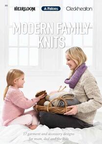 Patons Heirloom//Cleckheaton: Modern Family Knits