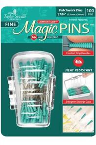 Taylor Seville Magic Pins Quilting Fine 100pc 1 7/16" (0.5mm X 36mm)