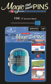 Taylor Seville Magic Pins Flat Head Fine 100pc