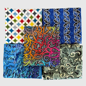 Nutex Kiwiana NZ Print 5pc FQ Bundle