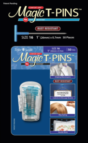 Taylor Seville Magic T- Pins Size 16 50pc
