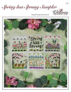 The Victoria Sampler Spring Has Sprung Sampler