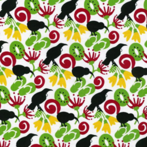 Nutex Kiwiana Fabric - Kiwi Express Multi