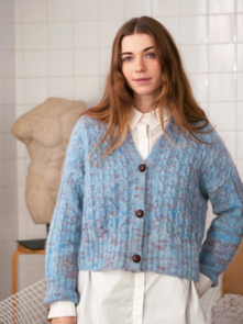Sandnes Garn River Cardigan - Knitting Pattern / Kit