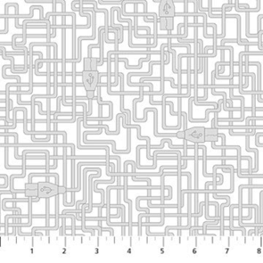 Northcott Gaming Zone - Circuits - White