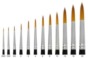 Trekell Golden Taklon 10" Handle - Round