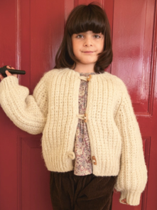 Sandnes Garn Pattern 2501-6 - Chunky Jacket Junior - Full Kit