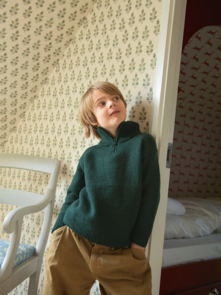 Sandnes Garn Pattern 2501-8 - Matthew Sweater Junior - Full Kit