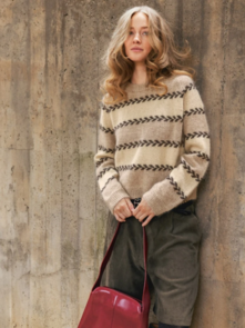 Sandnes Garn Pattern 2510-5 - Astrid Womens Sweater - Full Kit