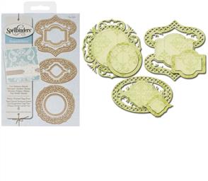 Spellbinders Dies - Fancy Framed Tags Four